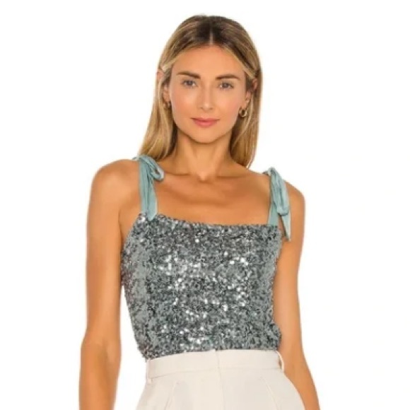 Free People sequin cami - Picture 2 of 6